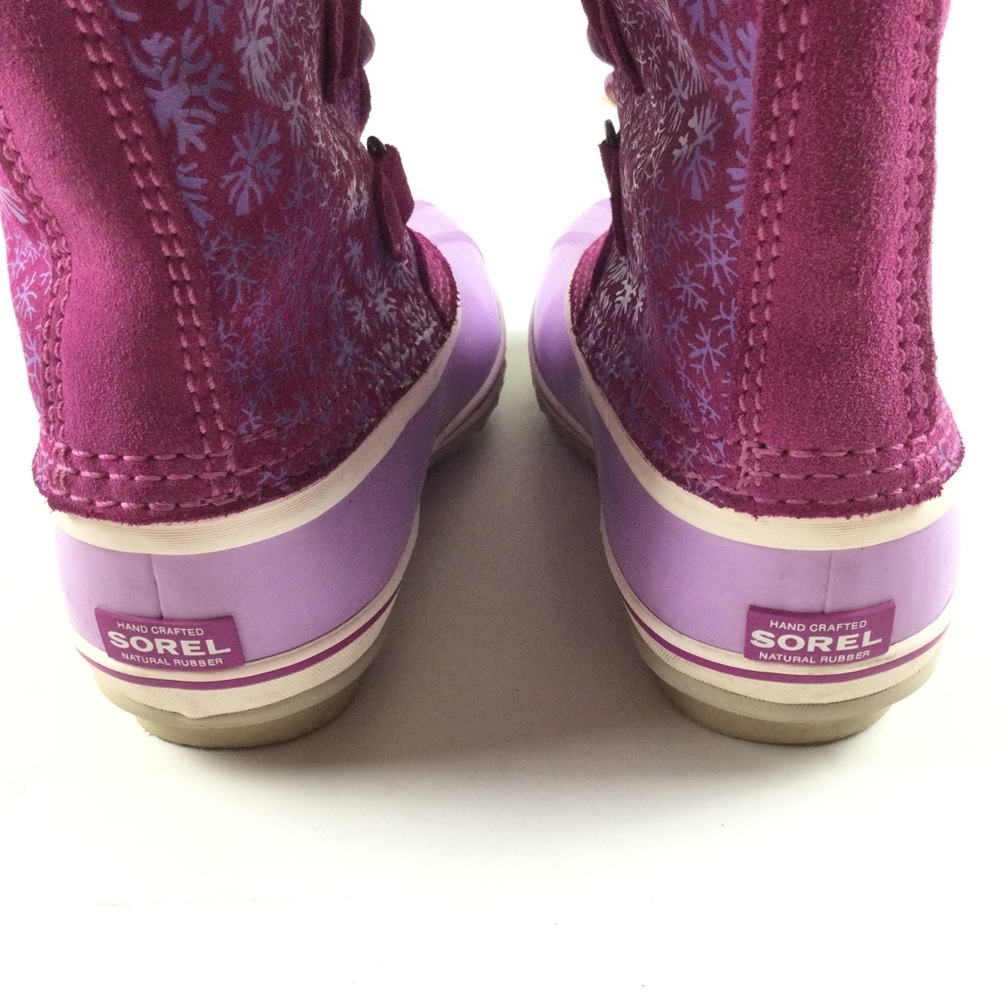 SOREL Winter Carnival Snowflake Waterproof Winter Snow Boot Women’s Sz 6 - Picture 6 of 11